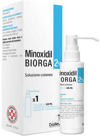 Minoxidil biorga*sol cut60ml2%