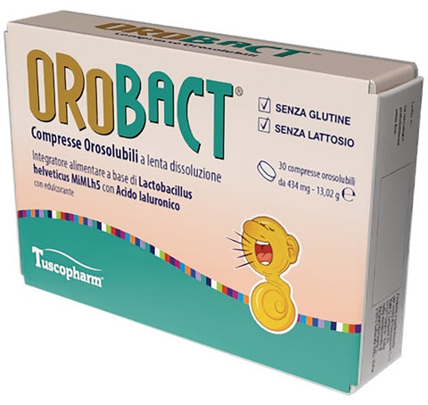 Orobact 30cpr orosolubili