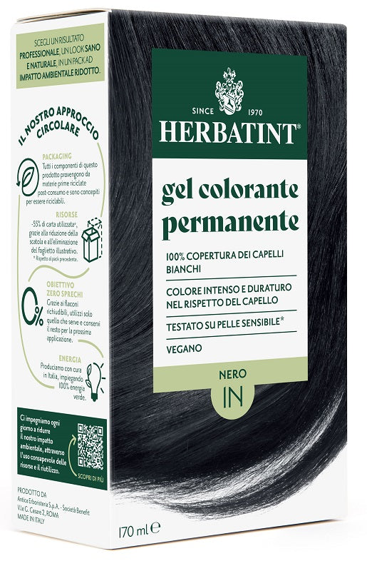 Herbatint 1n nero 170ml Imagem principal do produto