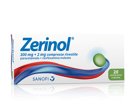 Zerinol*20cpr riv 300mg+2mg
