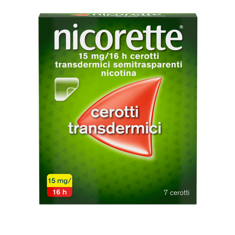 Nicorette*7cer transd 15mg/16h