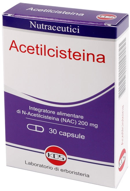 Acetilcisteina 30cps Imagen principal del producto