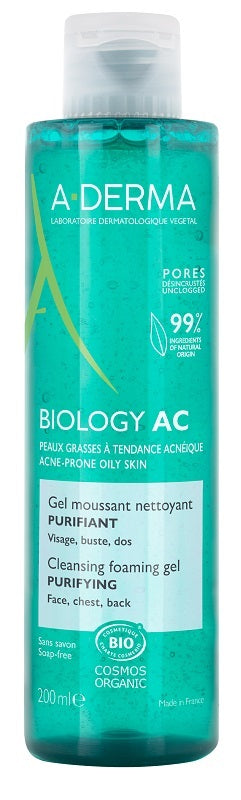 Aderma biology ac gel det200ml Image principale du produit