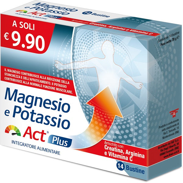 Magnesio potassio act plus14bu