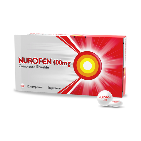 Nurofen 400 mg ibuprofene 12 compresse riv