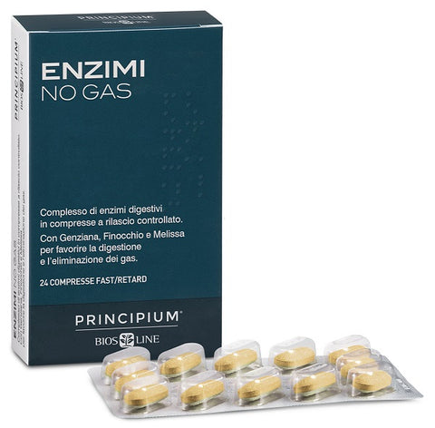 Principium enzimi no gas 24cpr
