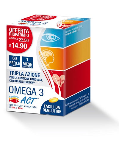 Omega 3 act 60prl 540mg