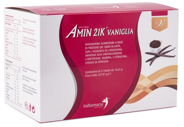 Amin 21k vaniglia 327,81g Immagine principale del prodotto