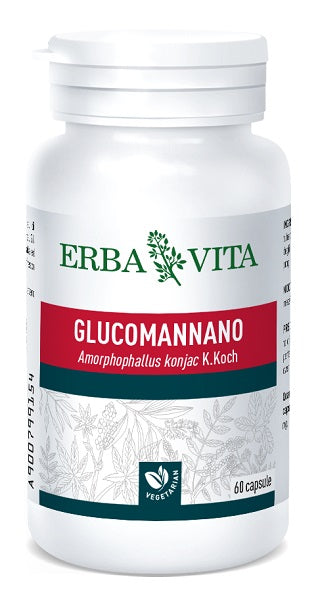 Glucomannano 60cps 500mg  erba