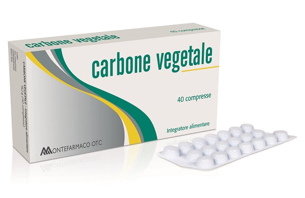 Carbone vegetale 40cpr
