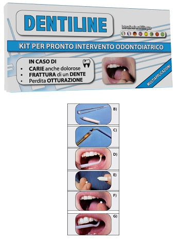 Dentiline pasta 2g + liq 1g