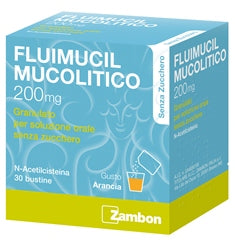 Fluimucil muc*os 30bs s/z 200m