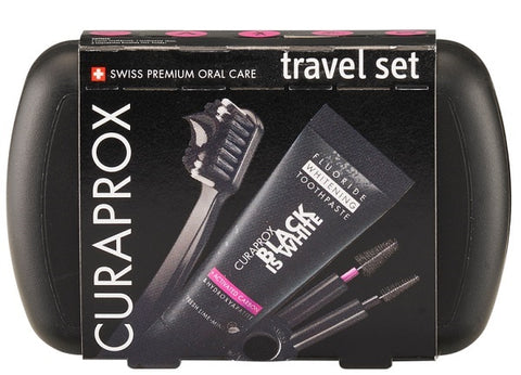 Curaprox black is white travel