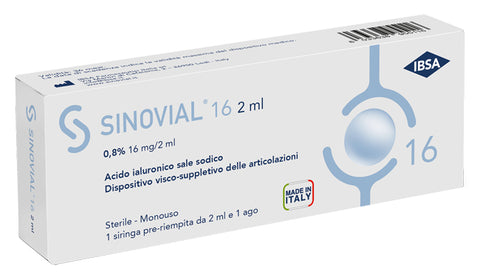 Sinovial 16 sir intra-art 0,8%
