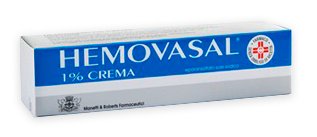 Hemovasal*crema 30 g 1%