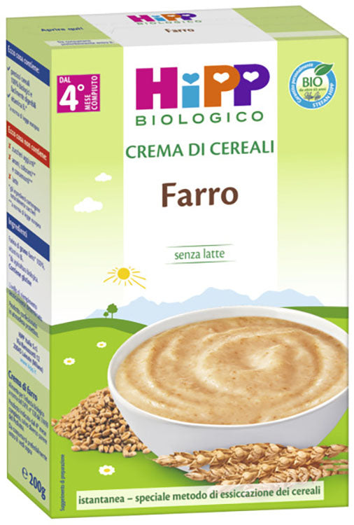 Hipp bio crema cereali farro