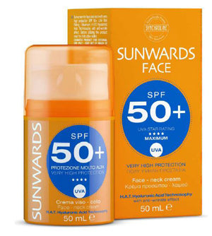 Sunwards face cream spf50+