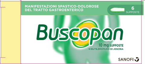Buscopan*6 sup. 10 mg