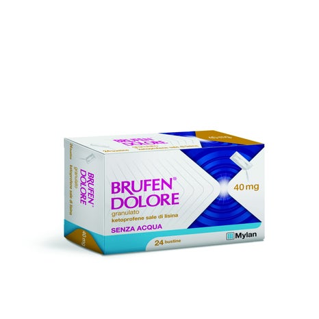 Brufen dolore 40 mg granulato soluzione orale 24 bustine