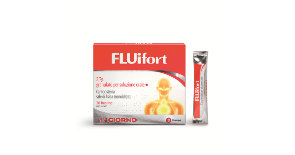 Fluifort granulato 2,75 gr carbocisteina mucolitico 30 bustine