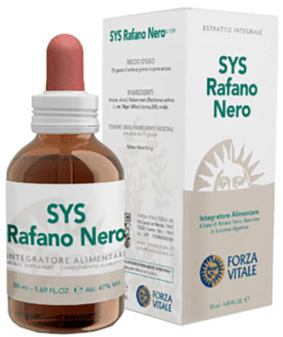 Sys rafano nero gocce 50ml