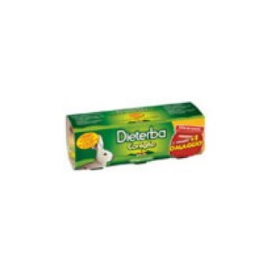 Omog dieterba coniglio 3x80g