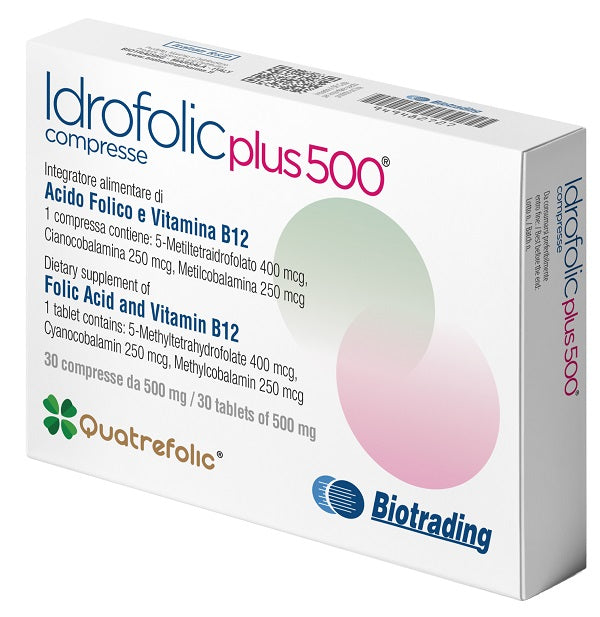 Idrofolic plus 500 30cpr