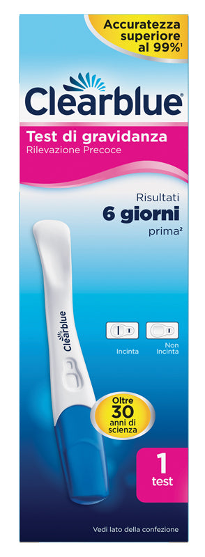 Clearblue test grav early 1t