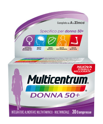 Multicentrum donna 50+ 60cpr Imagem principal do produto