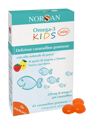 Norsan omega 3 kids caramellin