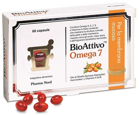 Bioattivo omega 7 60cps pharma