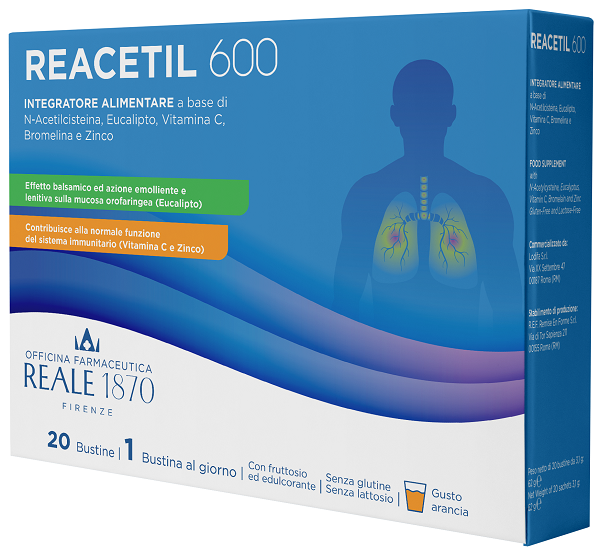 Reacetil 600 20bust