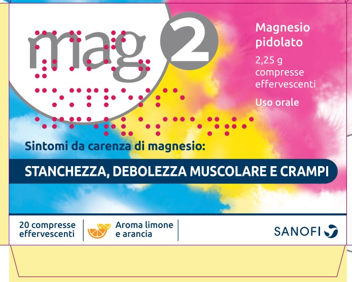 Mag 2*20cpr eff 2,25g