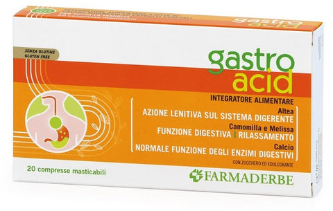 Gastro acid 20cpr mastic