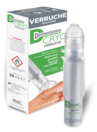 Dermovitamina verruche cryo