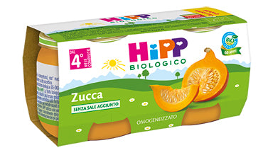 Hipp bio omog zucca 2x80g Image principale du produit