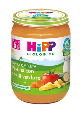 Hipp pastina tris verdure 190g Imagem principal do produto