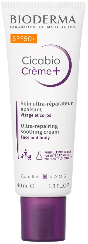 Cicabio creme+ spf50 40ml Hauptbild