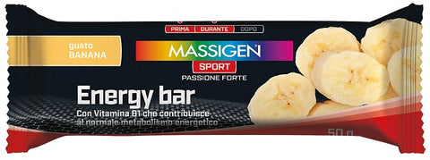 Mass sport energy bar banana