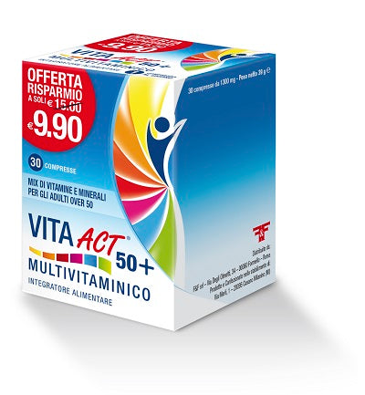Vita act 50+ multivit 30cpr