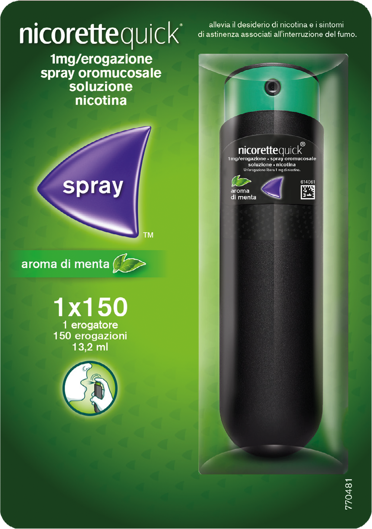 Nicorettequick*spray 1erogat