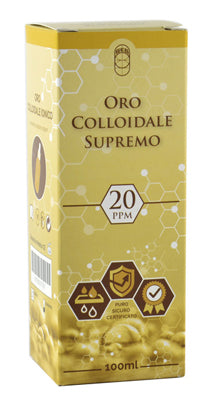 Oro colloidale supremo 20ppm