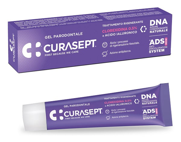 Curasept gel parod ads dna rig