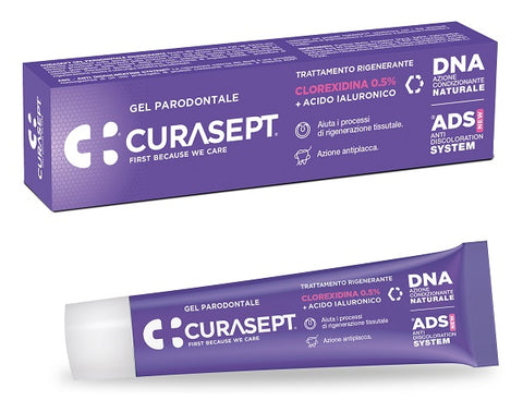 Curasept gel parod ads dna rig