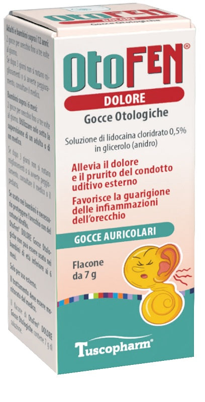 Otofen dolore gocce otologiche