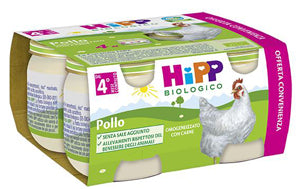 Hipp bio omog pollo 4x80g