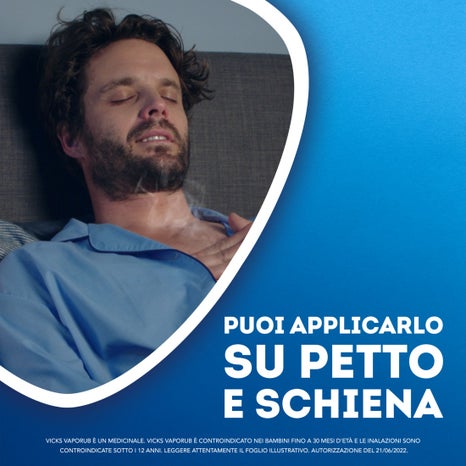 Vicks vaporub canfora unguento per uso inalatorio 50 g