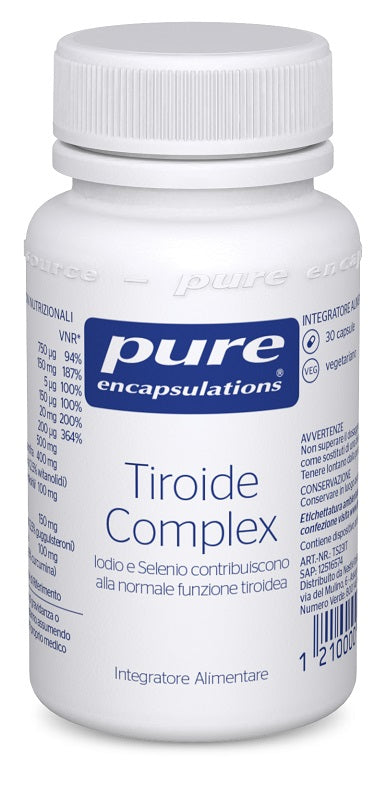 Pure encapsul tiroide com30cps
