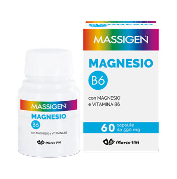 Massigen magnesio b6 60cps Immagine principale del prodotto