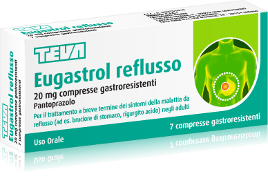 Eugastrol reflusso*7cpr 20mg